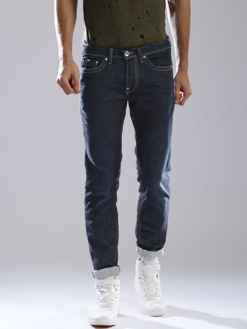 Buy GAS Men Grey Albert RS. A Slim Fit Low Rise Clean Look Jeans Jeans for Men 2201179 Myntra
