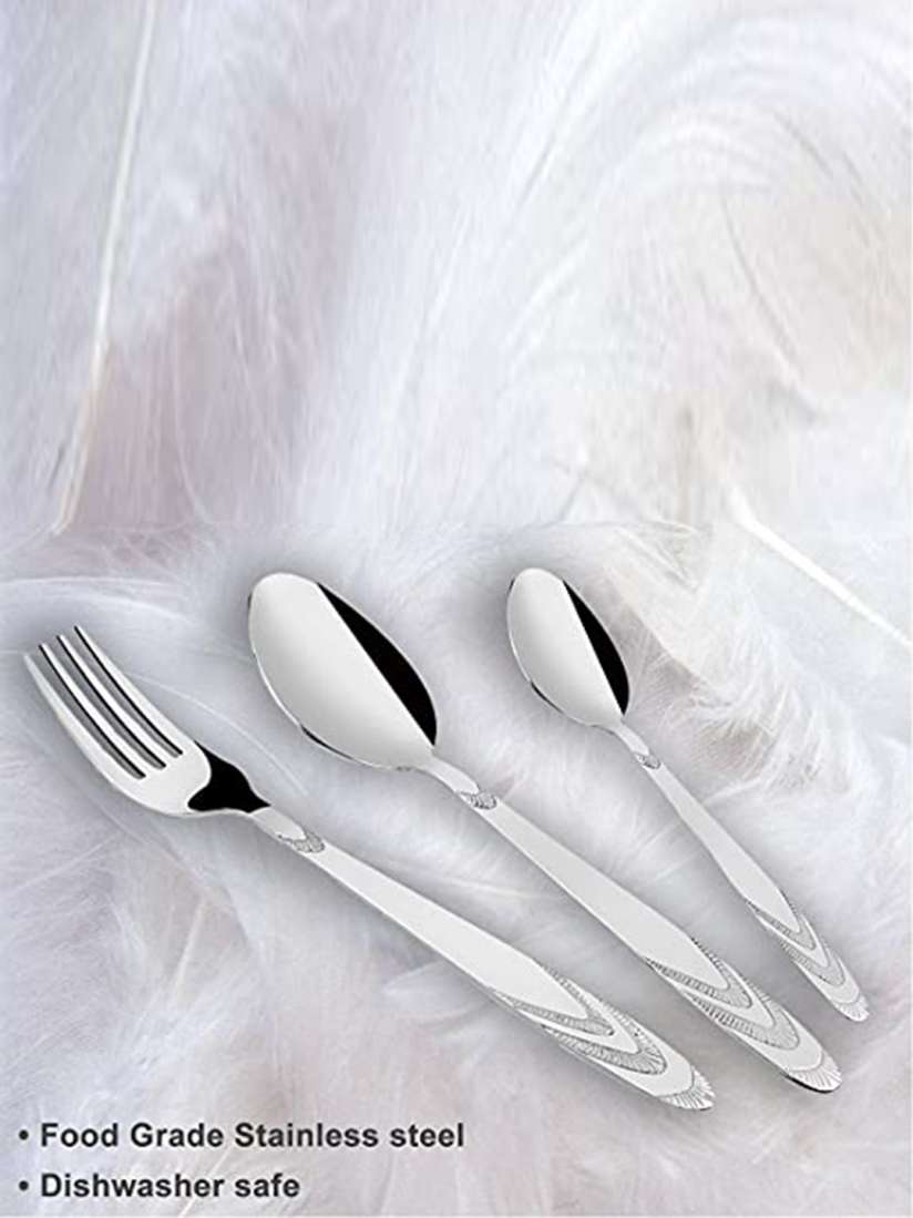 Buy FNS Silver Cutlery Cutlery Set for Unisex 22023592 Myntra