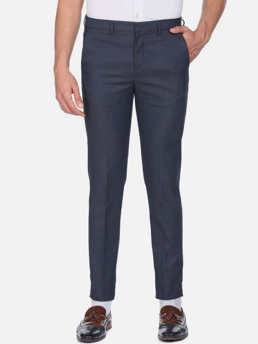 Buy Arrow New York Men Slim Fit Formal Trousers Trousers for Men 22029150 Myntra