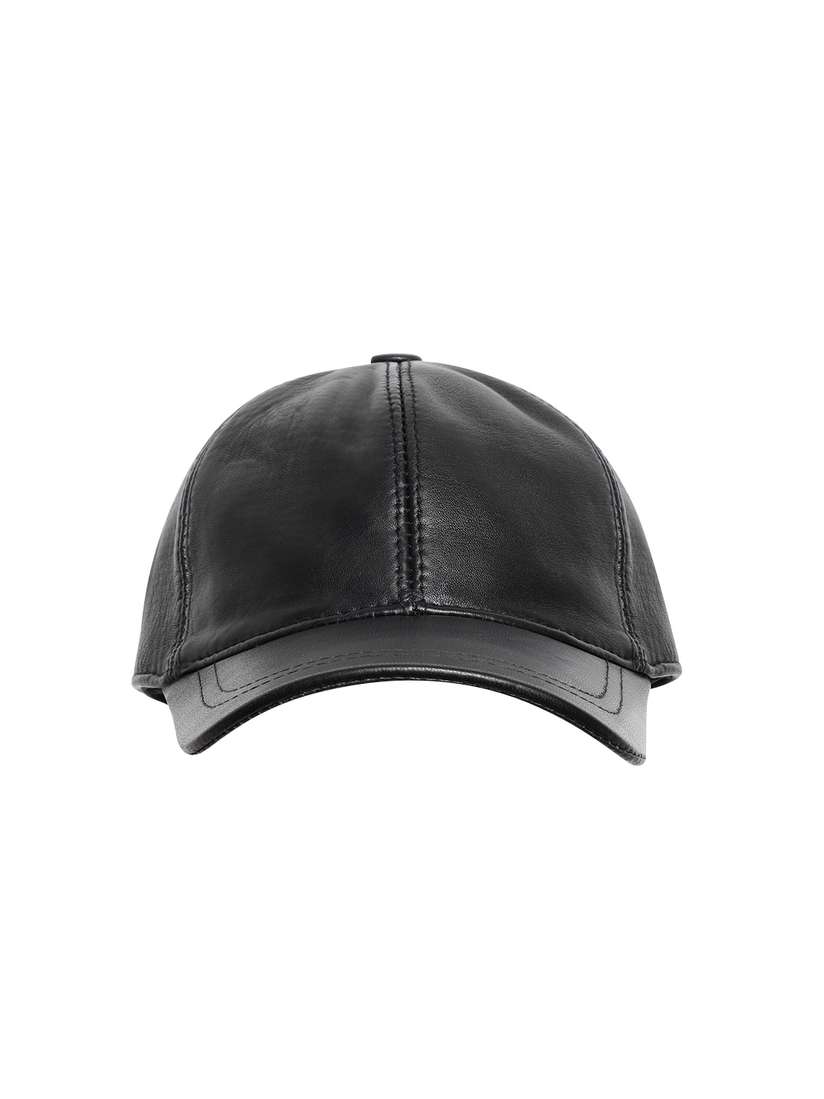 Buy boohooMAN Leather Baseball Cap Caps for Men 22029674 Myntra