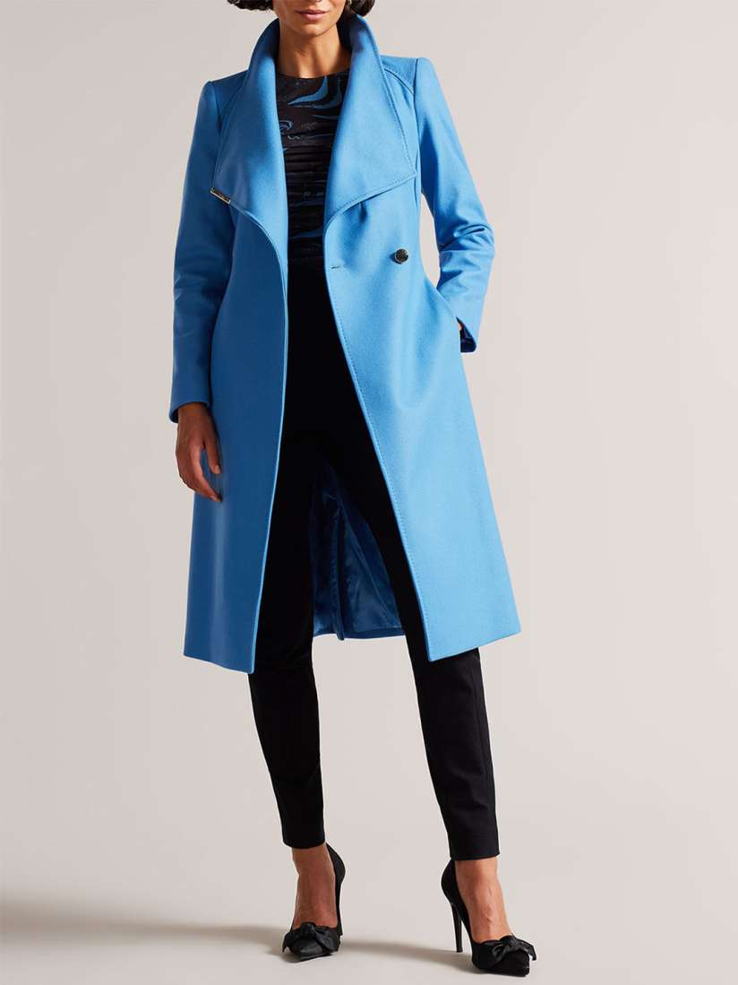 Buy Ted Baker Women Lapel Collar Longline Woolen Tailored Jacket Jackets for Women 22032346 Myntra