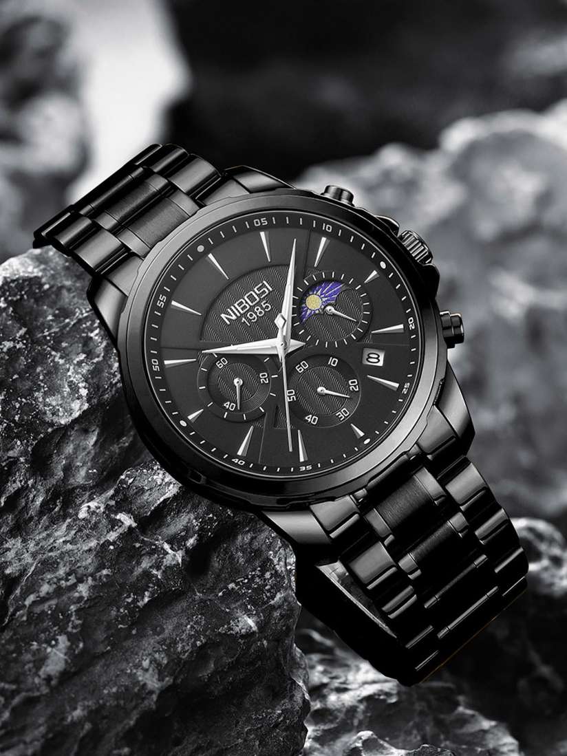Buy Nibosi Men Dial Stainless Steel Straps Analogue Chronograph Watch NB 2575 Watches for Men 22039134 Myntra