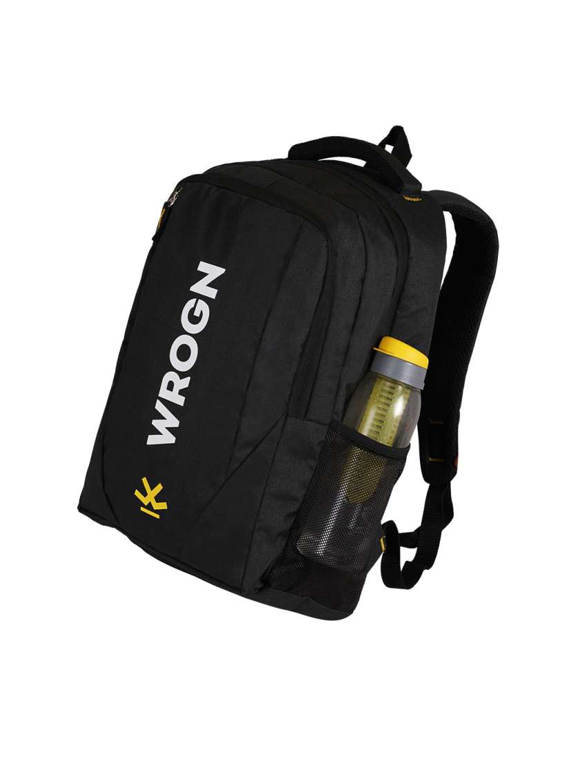 Buy WROGN Brand Logo Water Resistant Laptop Backpack Backpacks for Unisex 22041254 Myntra