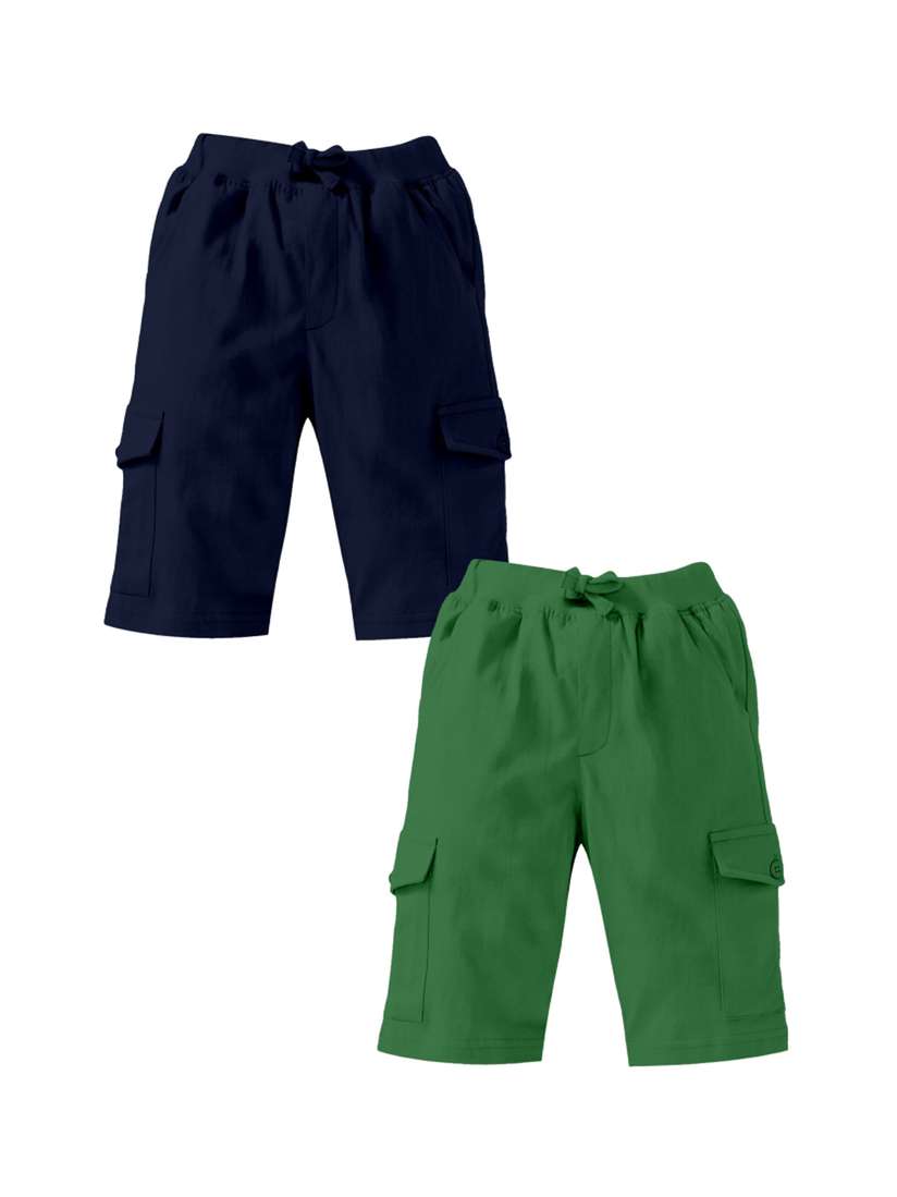 Buy KiddoPanti Pack Of Boys Cargo Shorts Shorts for Boys