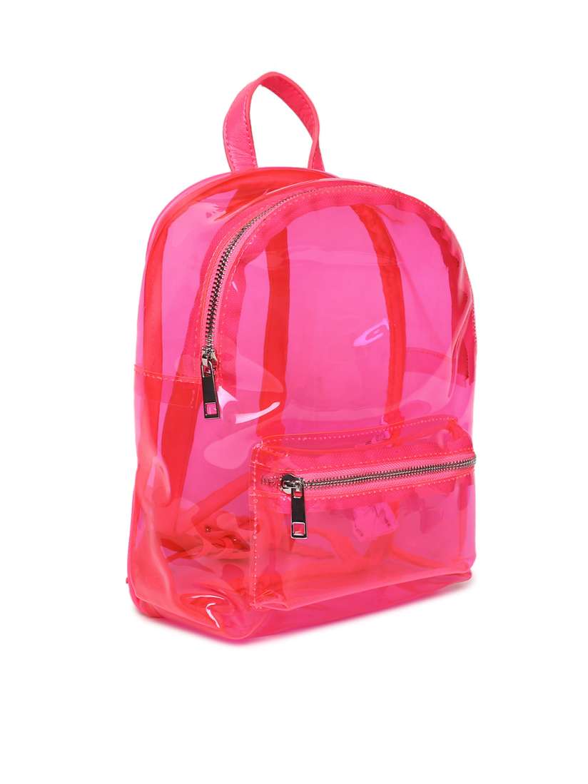 Buy FOREVER 21 Women Pink Solid Backpack Backpacks for Women 2205145 Myntra