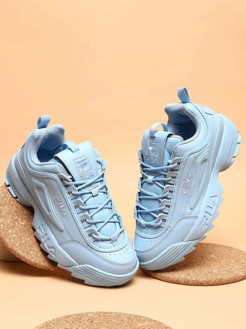 Buy FILA Women DISRUPTOR II PREMIUM Blue Sneakers Casual Shoes for Women 22054290 Myntra