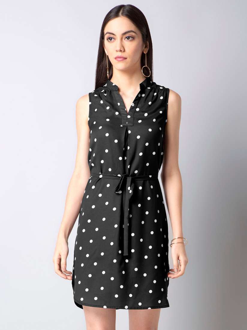 Faballey polka dot dress clearance