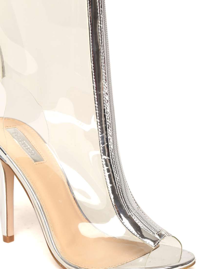 Forever 21 clear heels best sale