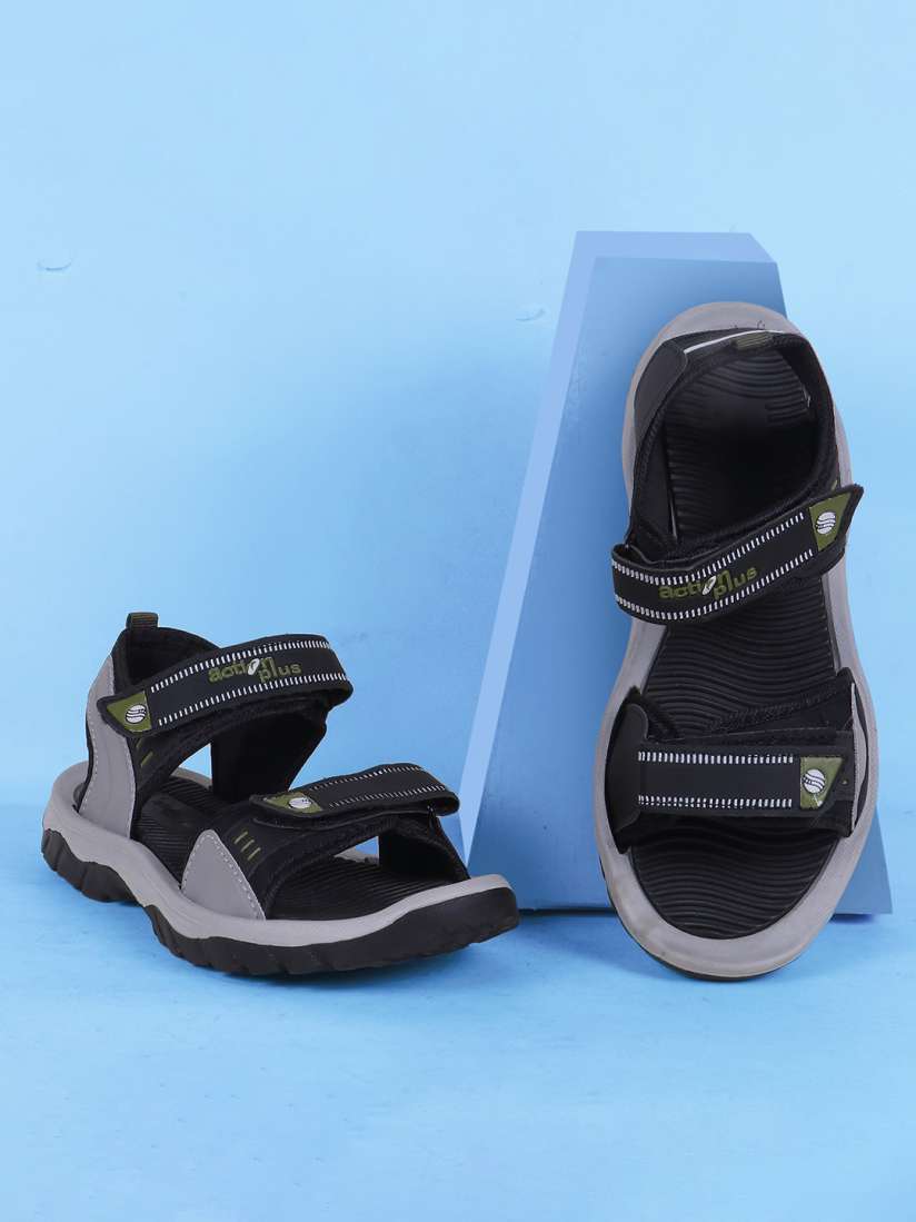 Buy Action Plus Men Colorblocked Velcro Closure Sports Sandals Sports Sandals for Men 22059386 Myntra