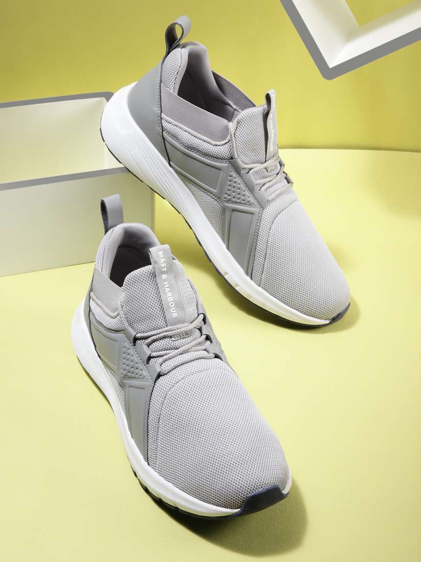 Buy Mast Harbour Men Woven Design Everyday Sneakers Casual Shoes for Men 22061392 Myntra