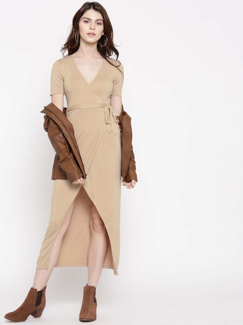 F21 wrap dress top
