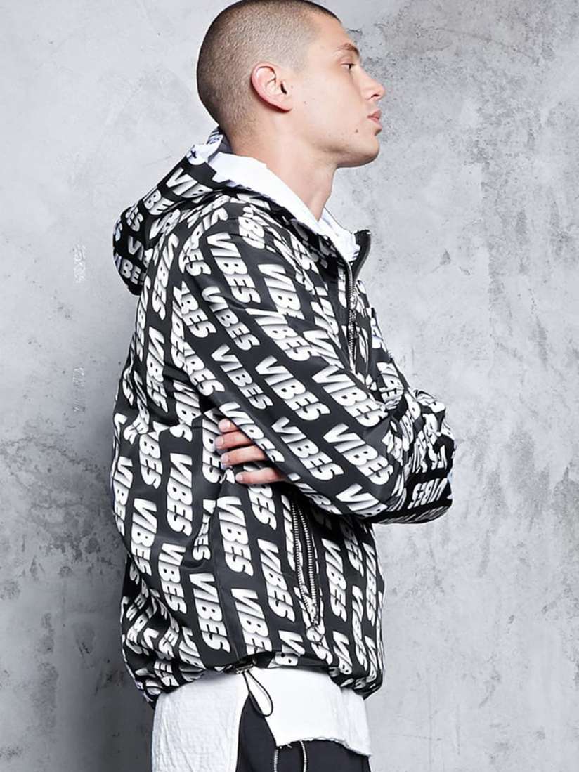 Forever 21 black and white jacket deals