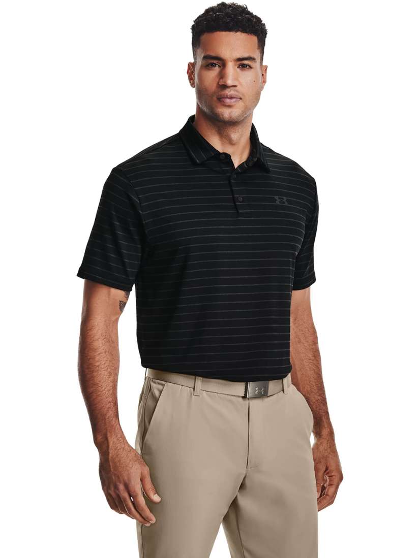 Buy UNDER ARMOUR Striped Polo Collar Loose T shirt Tshirts for Men 22070804 Myntra
