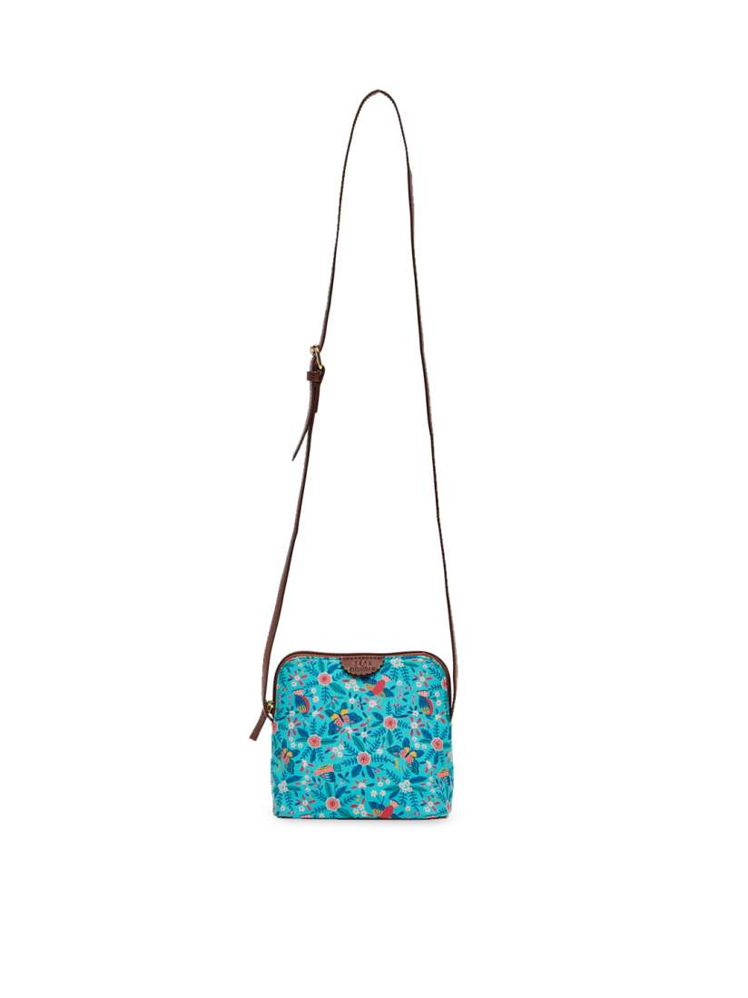 Buy TEAL BY CHUMBAK Floral Printed Swagger Sling Bag Handbags for Women 22071762 Myntra