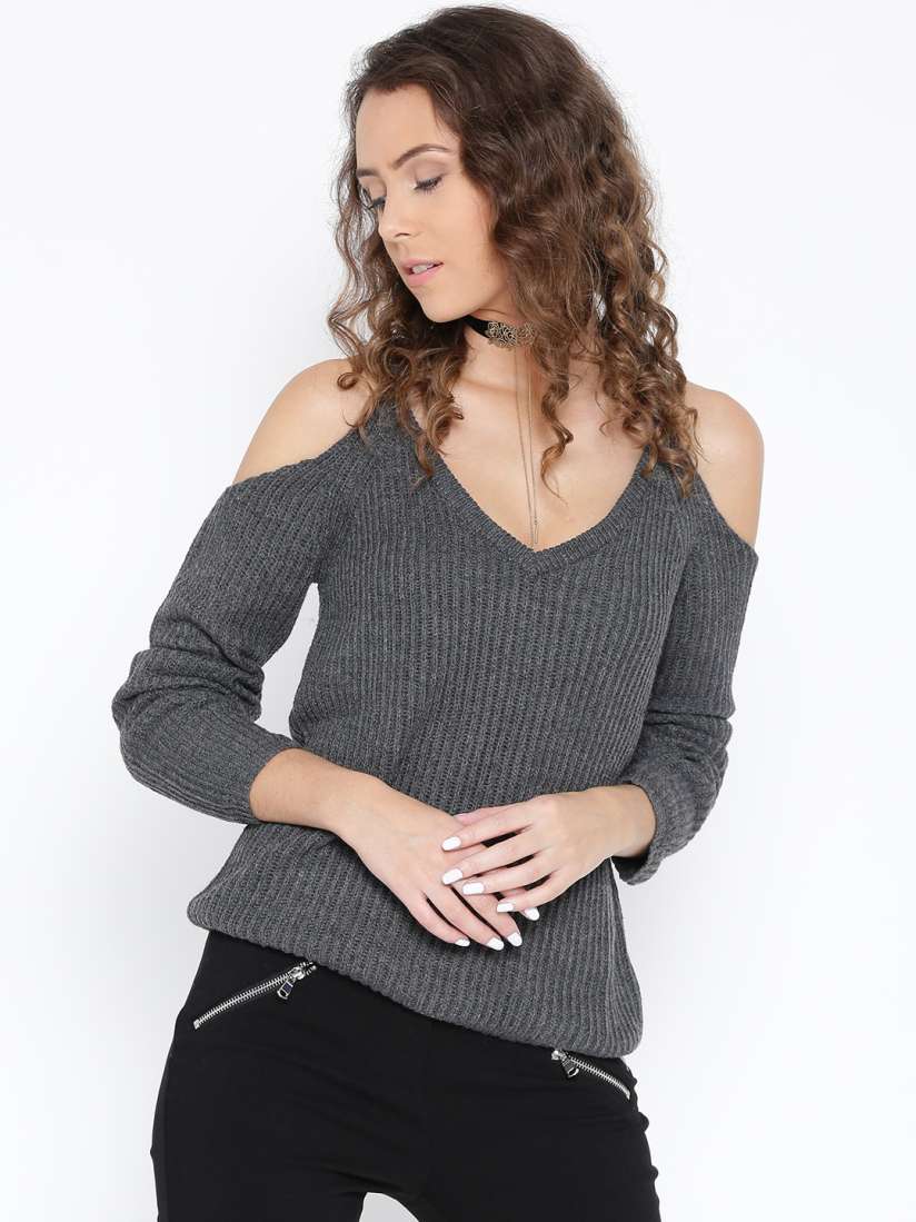 Forever 21 cold shoulder sweater hotsell