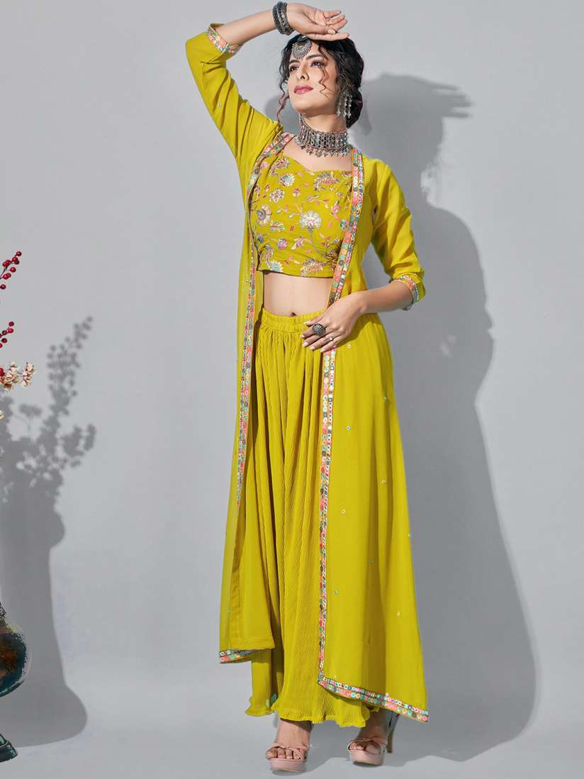 Myntra palazzo tops online