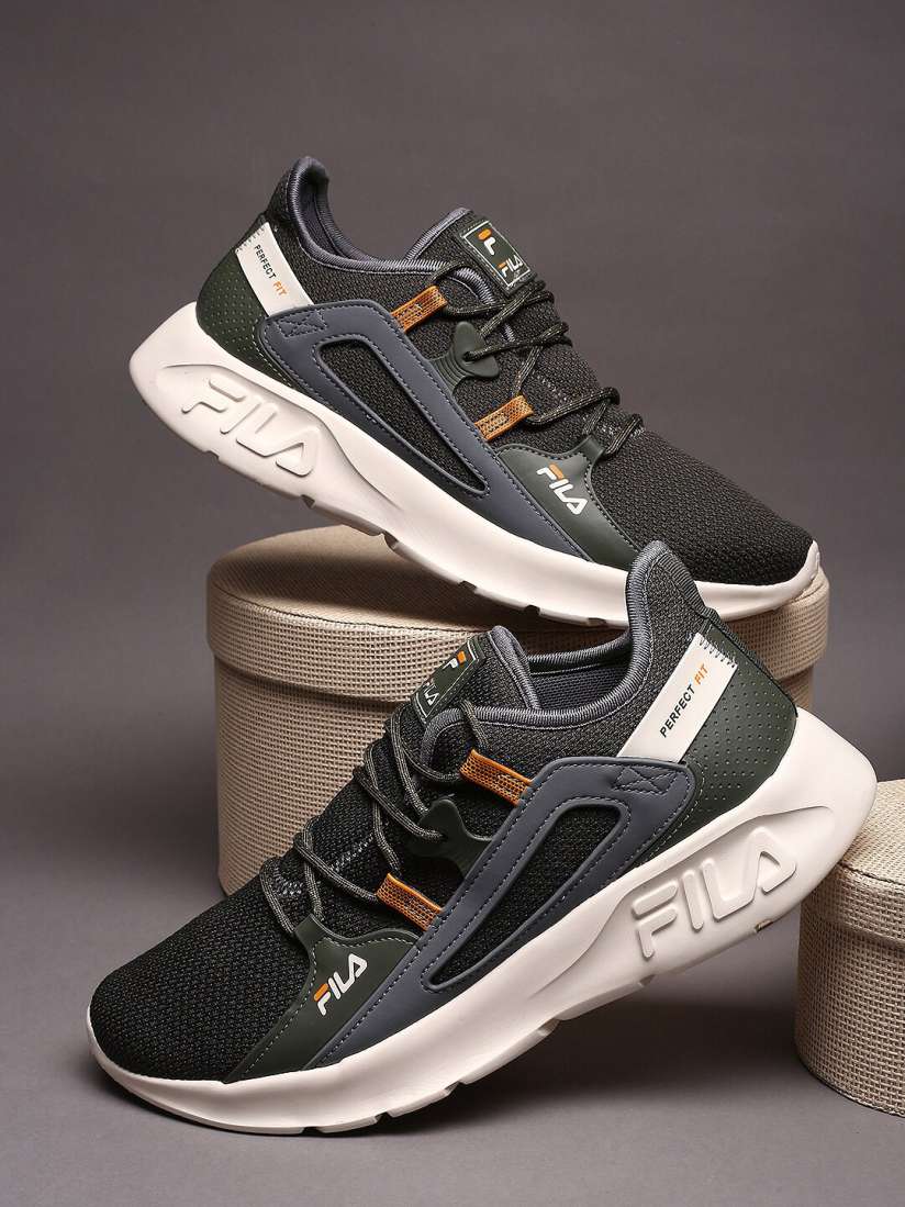 Buy FILA Men Woven Design Perfect Fit Sneakers Casual Shoes for Men 22075464 Myntra