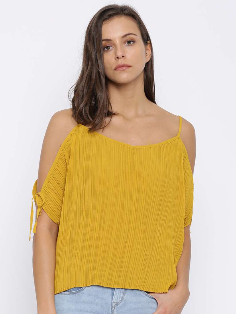 Mustard top forever 21 shop