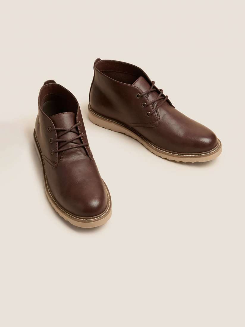 Marks and spencer desert boots cheap