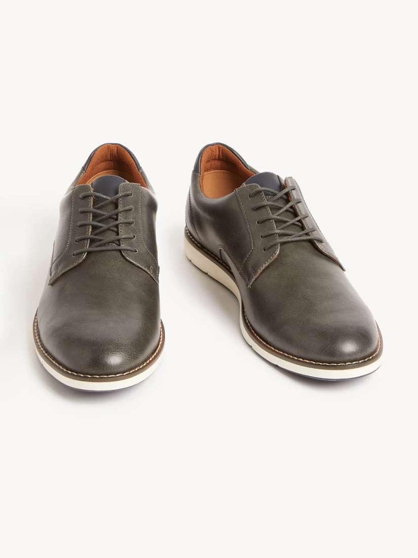 Buy Marks Spencer Men Textured Comfort Insole Derbys Casual Shoes for Men 22079822 Myntra