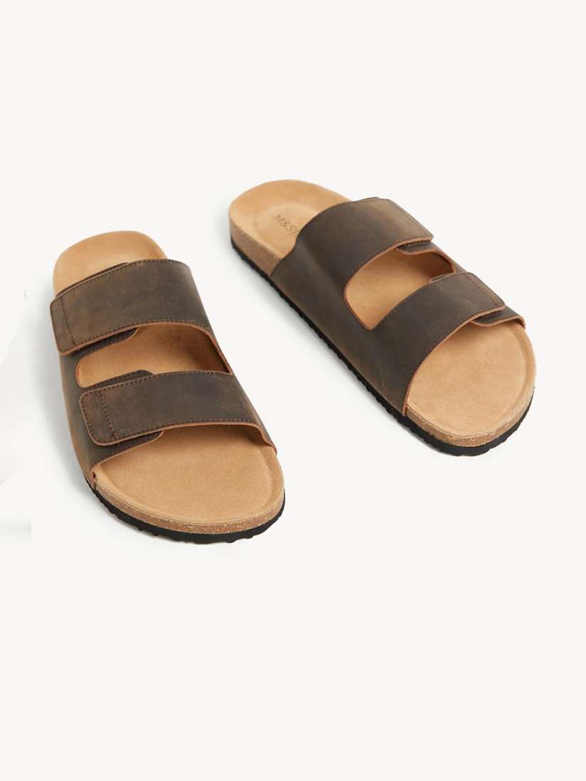 Buy Marks Spencer Men Open Toe Comfort Sandals Sandals for Men 22080082 Myntra