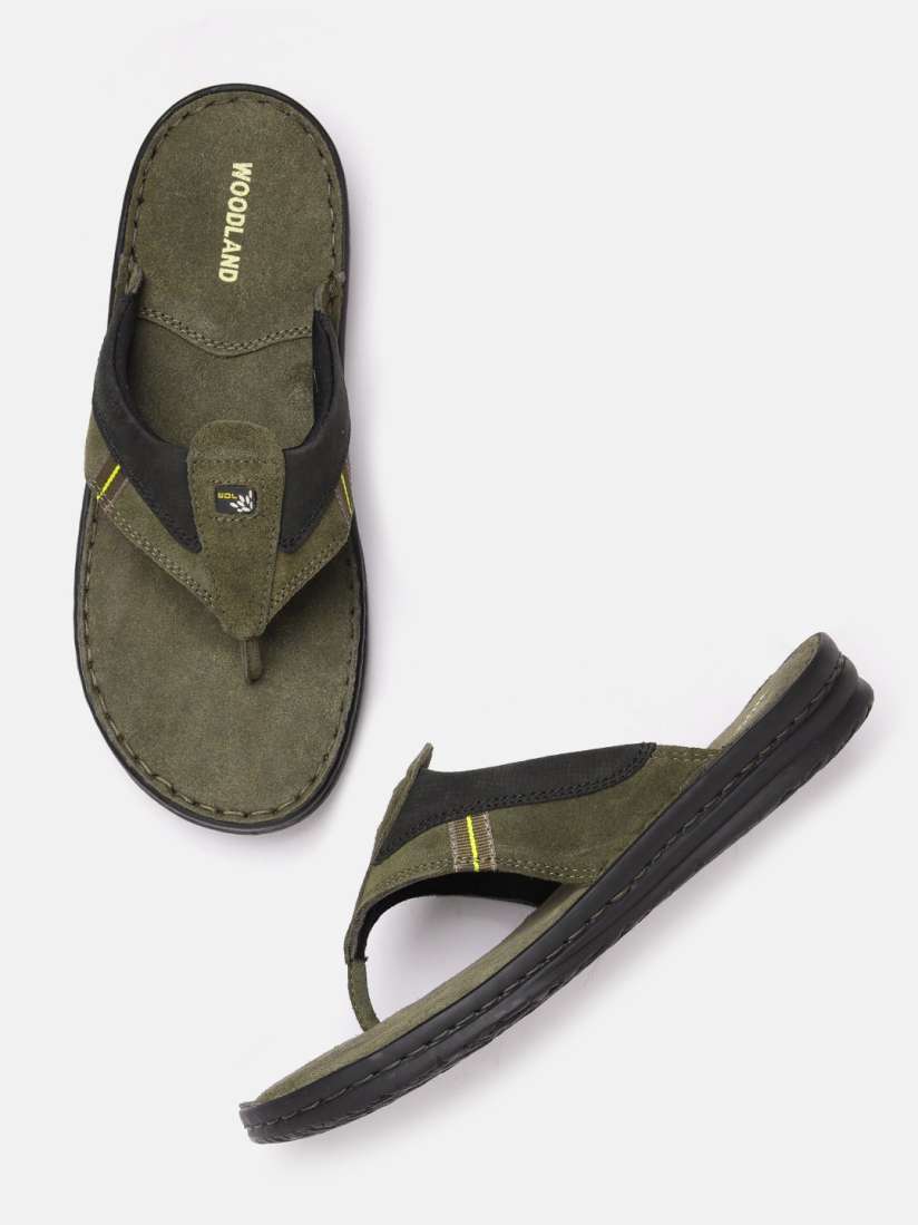 Buy Woodland Men Leather Comfort Sandals Sandals for Men 22082084 Myntra