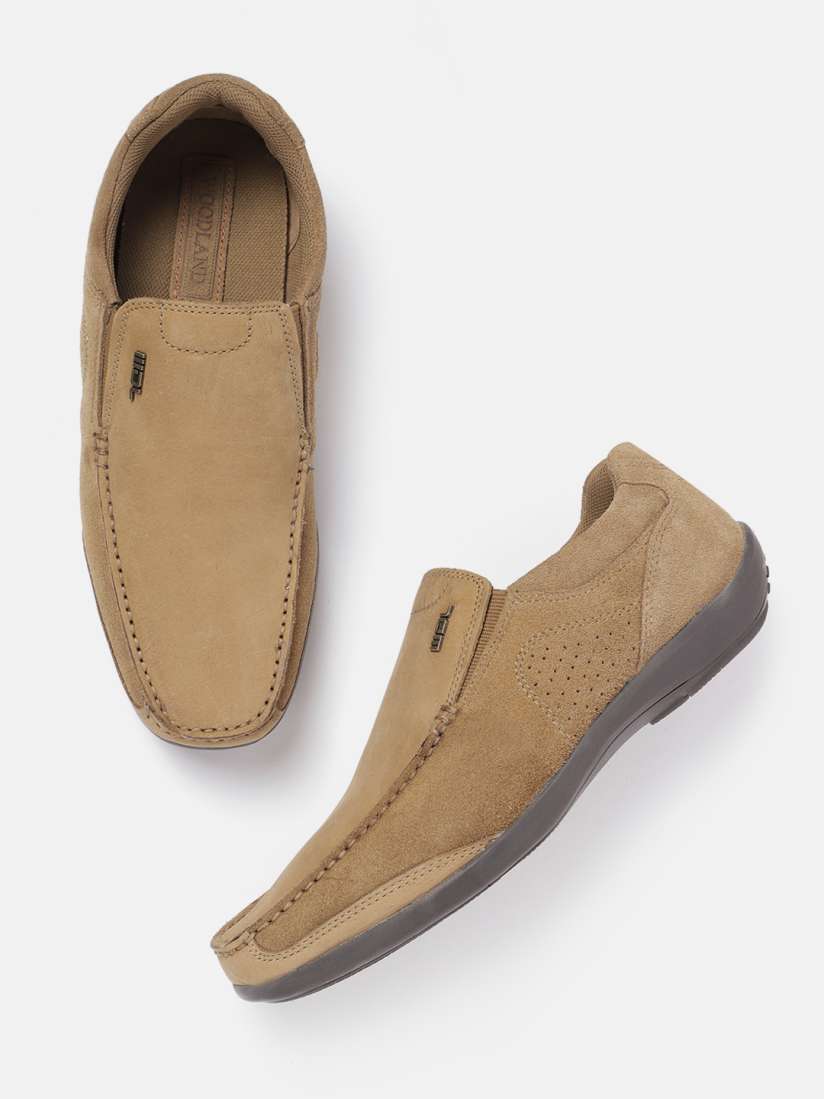 Woodland leather shoes without laces store