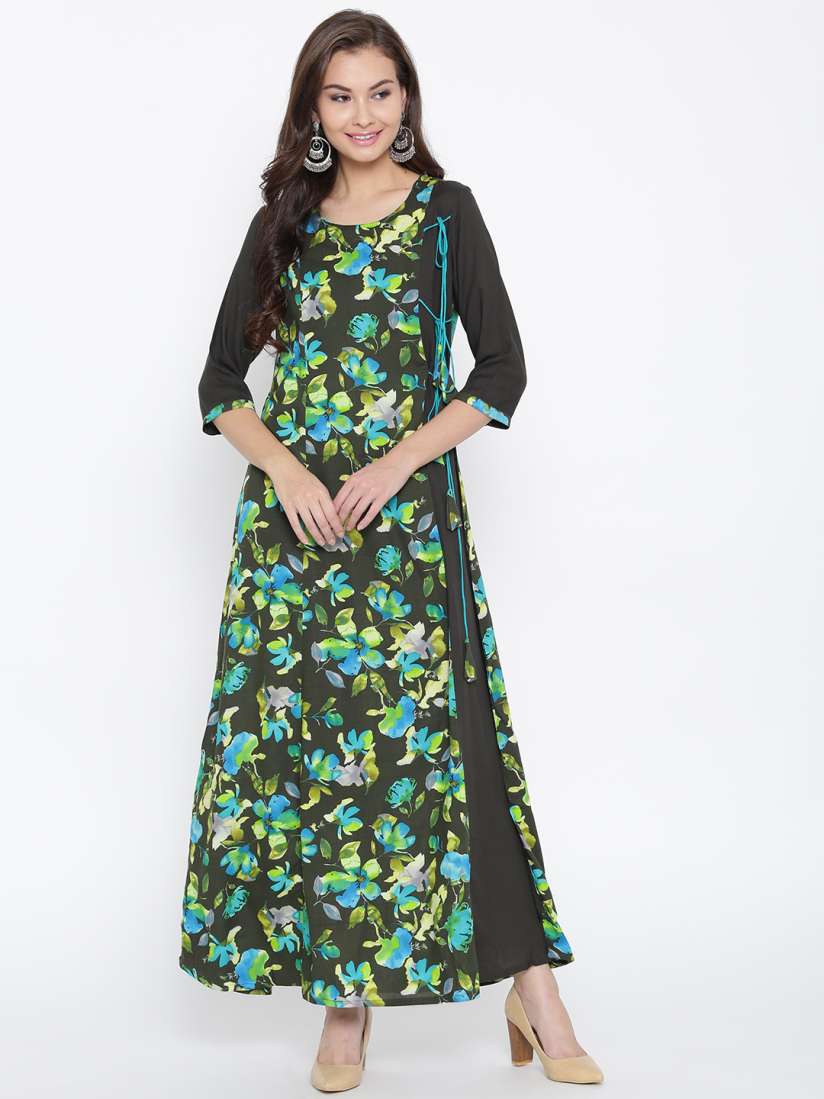 Shree maxi dress myntra top