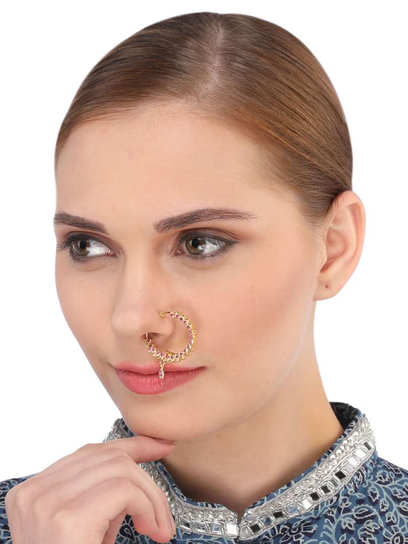 Myntra nose ring store
