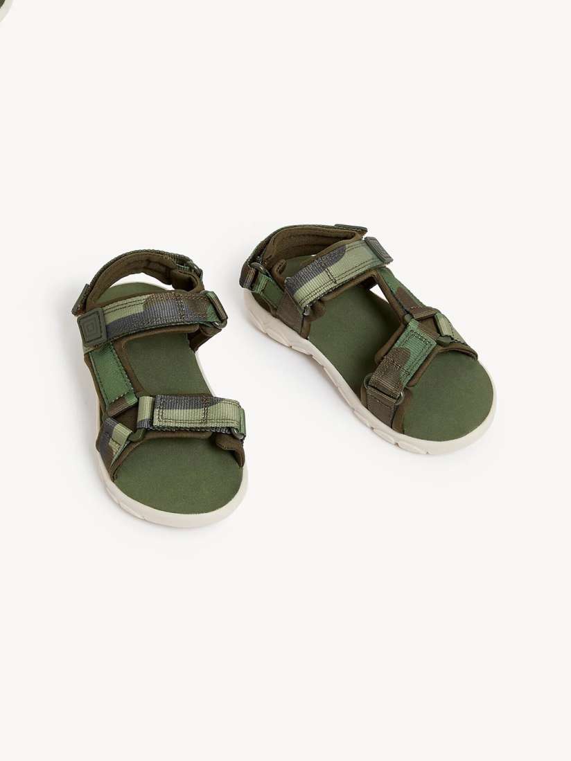 Buy Marks Spencer Boys Camo Trekker Comfort Sandals Sandals for Boys 22094554 Myntra