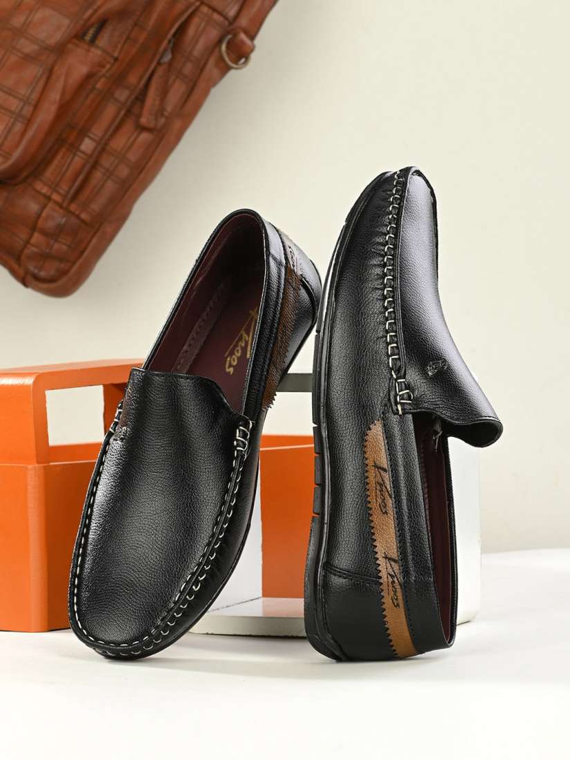 Buy knoos Men Square Toe Comfort Insole Penny Loafers Casual Shoes for Men 22105120 Myntra