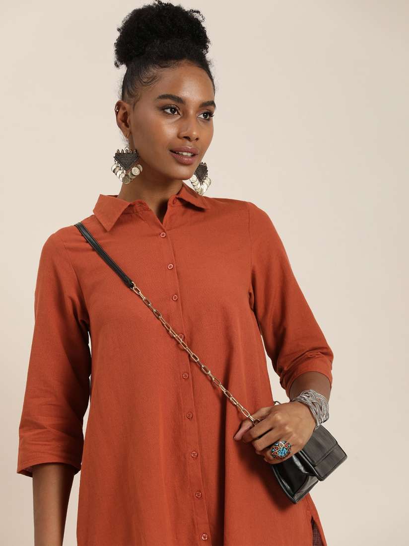 Shirt style kurta women new arrivals
