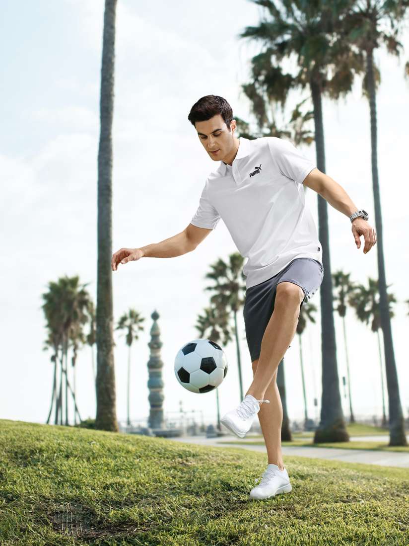 Buy Puma ESS Pique Polo Collar T shirt Tshirts for Men 22109336 Myntra