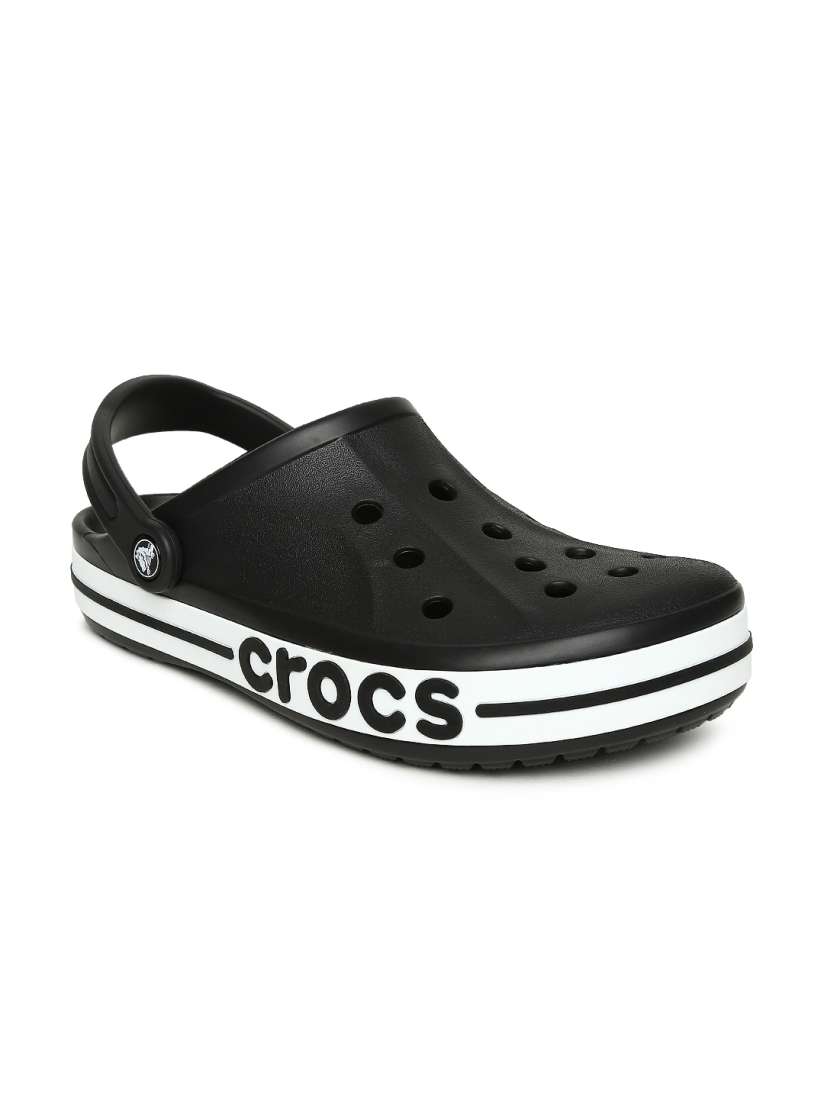 Buy Crocs Unisex Black Bayaband Clogs Flip Flops for Unisex 2211500 Myntra
