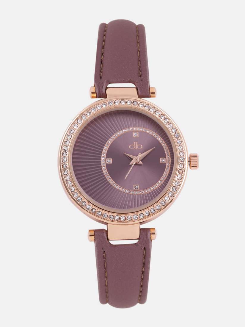 Buy DressBerry Women Mauve Analogue Watch MFB PN SNT C30 2 Watches for Women 2211558 Myntra