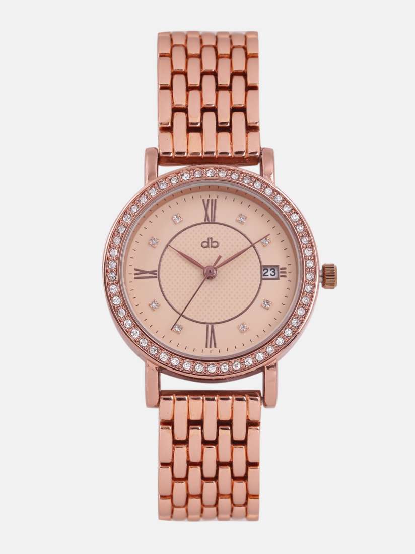Buy DressBerry Women Rose Gold Analogue Watch MFB PN SNT C34 Watches for Women 2211570 Myntra