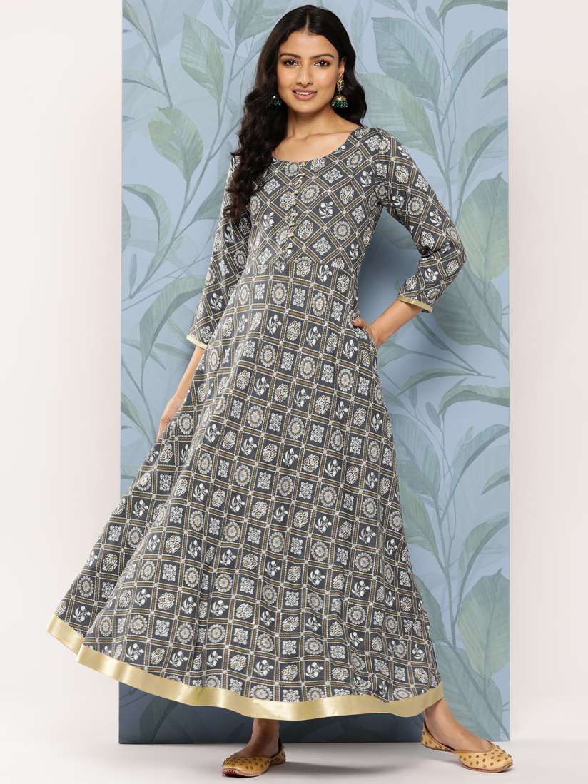 Myntra libas maxi dress top
