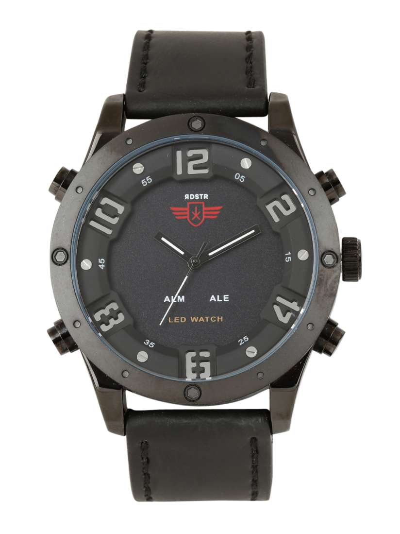 Buy Roadster Unisex Black Analogue Watch MFB PN OS 1708 Watches for Unisex 2211718 Myntra