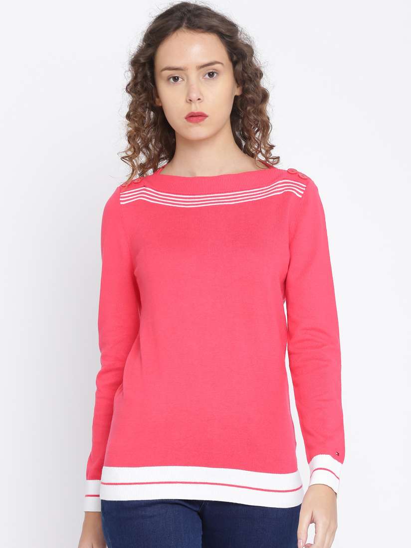 Jumper Tommy Jeans Pulli Pink Tommy Jeans Tommy Hilfiger Neon