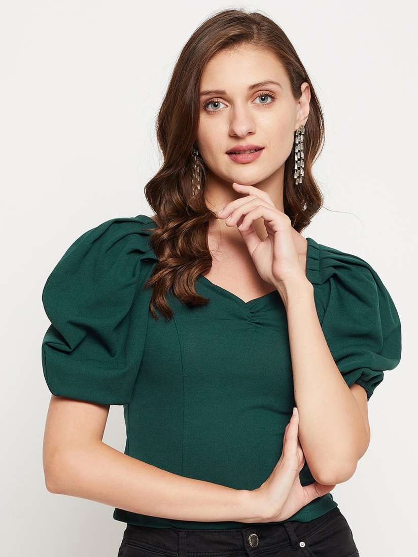 Western tops in myntra on sale