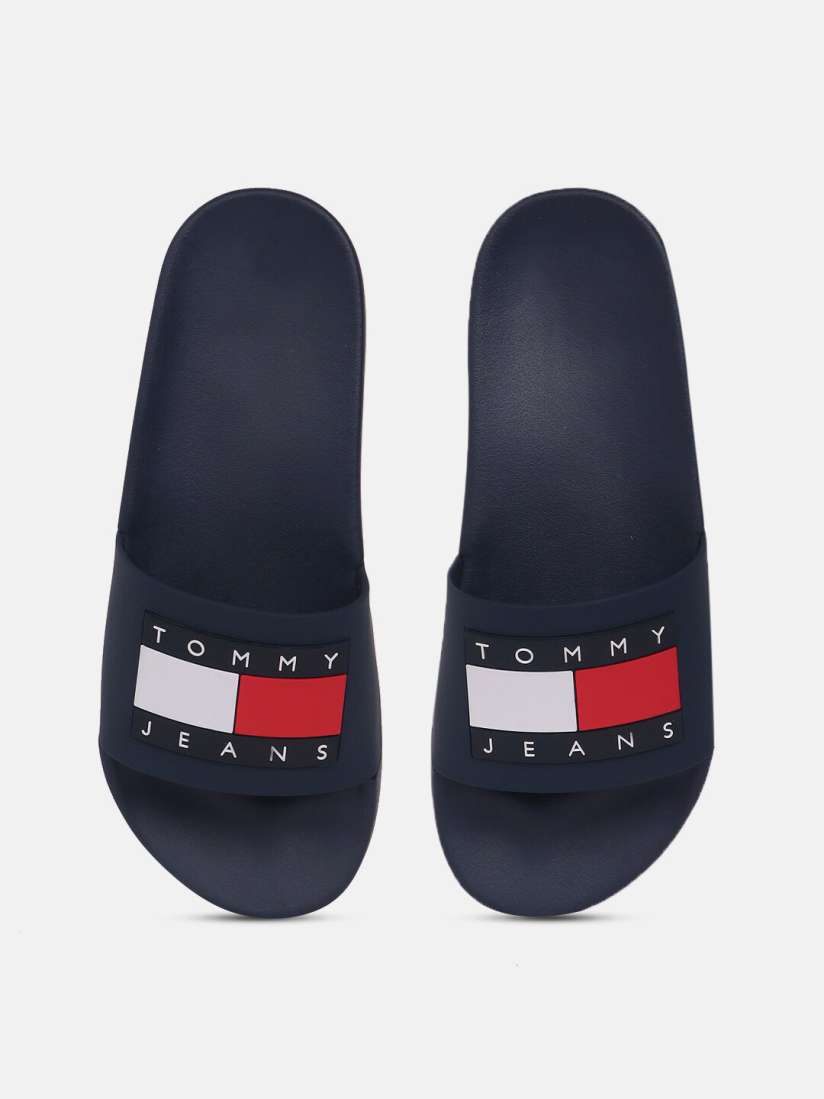 Buy Tommy Hilfiger Women Printed Sliders Flip Flops for Women 22124488 Myntra