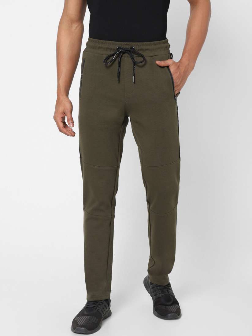Track pants with side zipper cheap