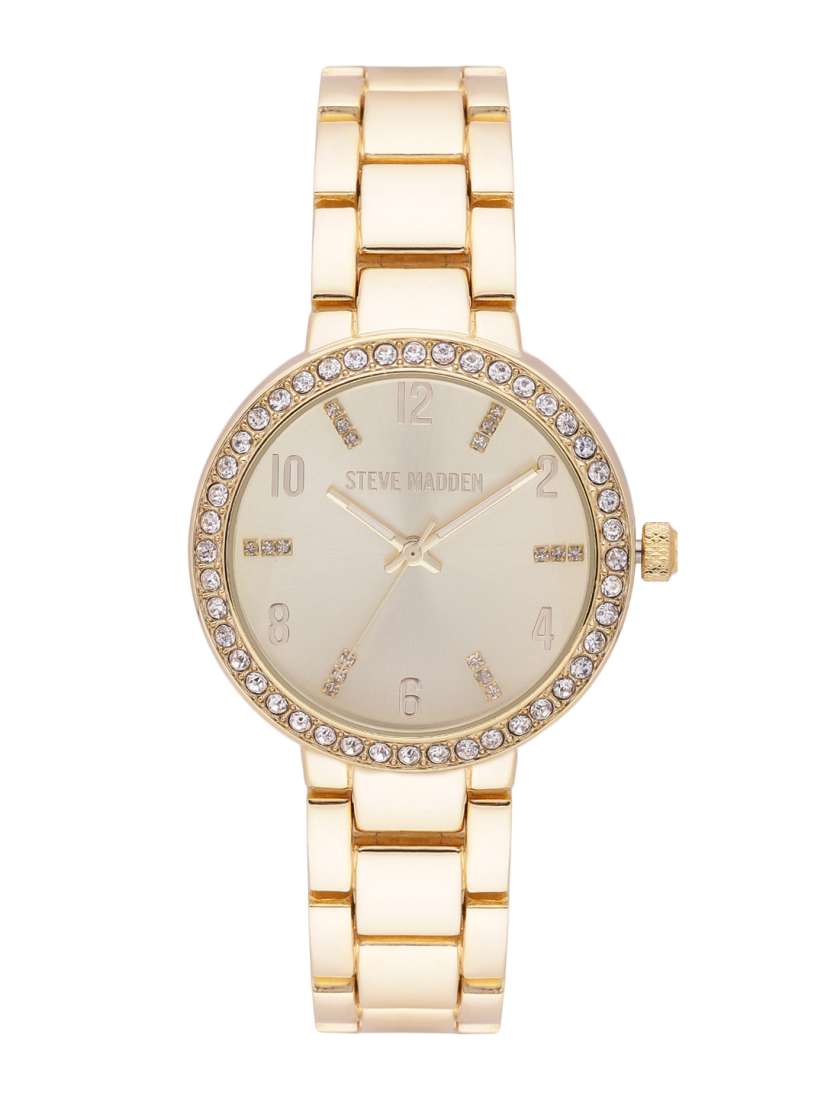Steve madden gold watch on sale