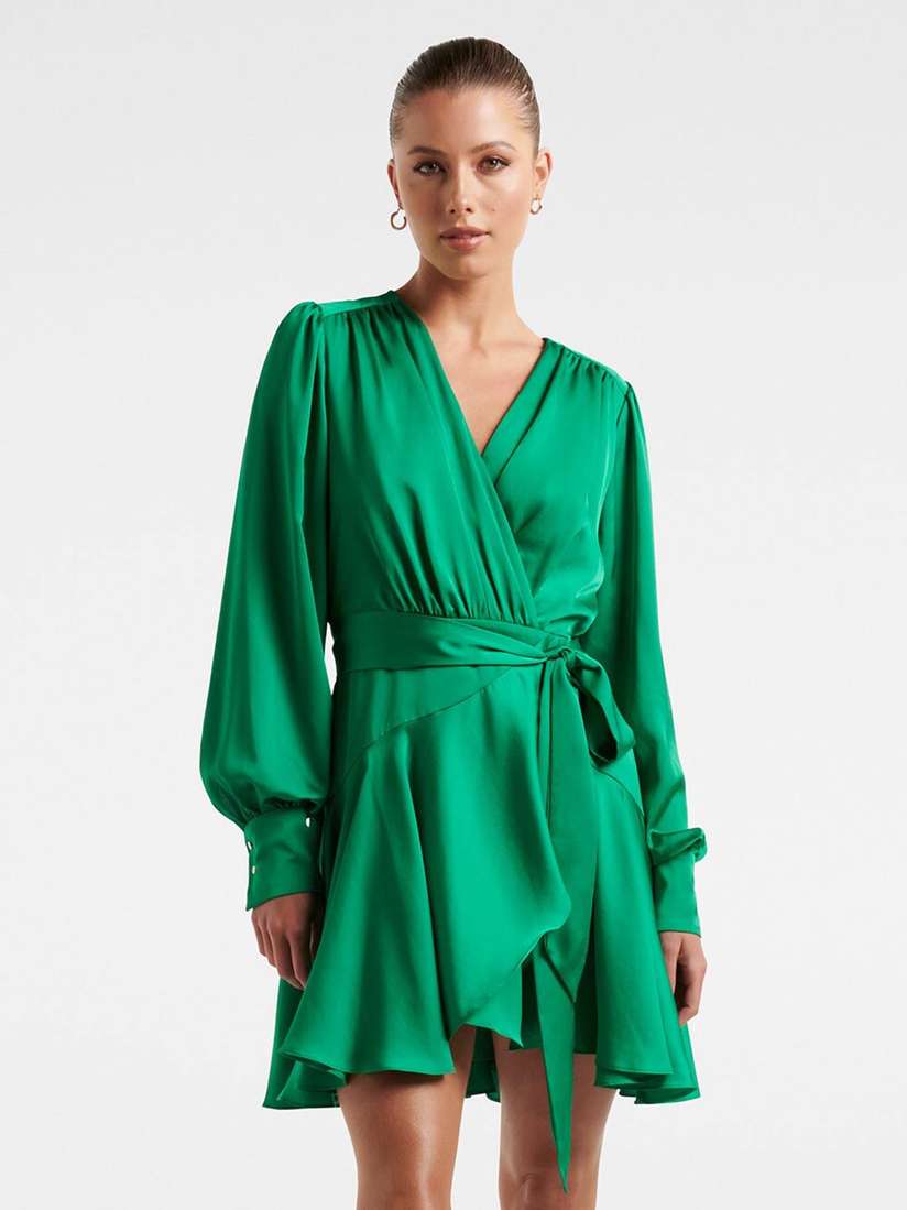 Wrap Dress Forever New Long Sleeve Dress Forever New Saskia