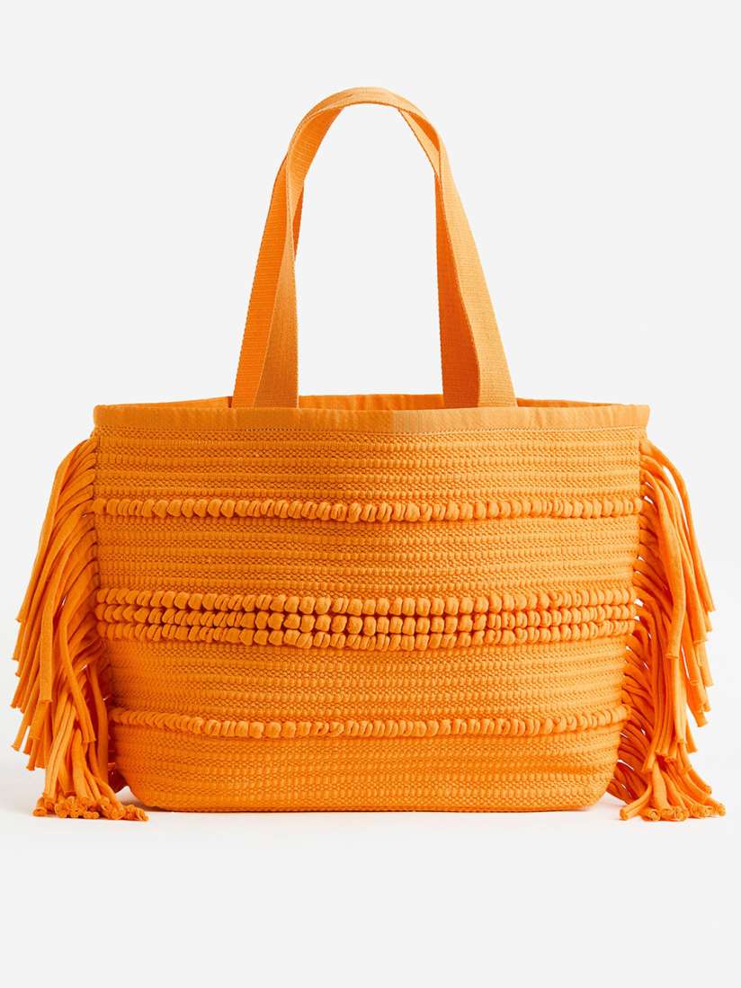 Buy H M Fringed Shopper Handbags for Women 22138730 Myntra