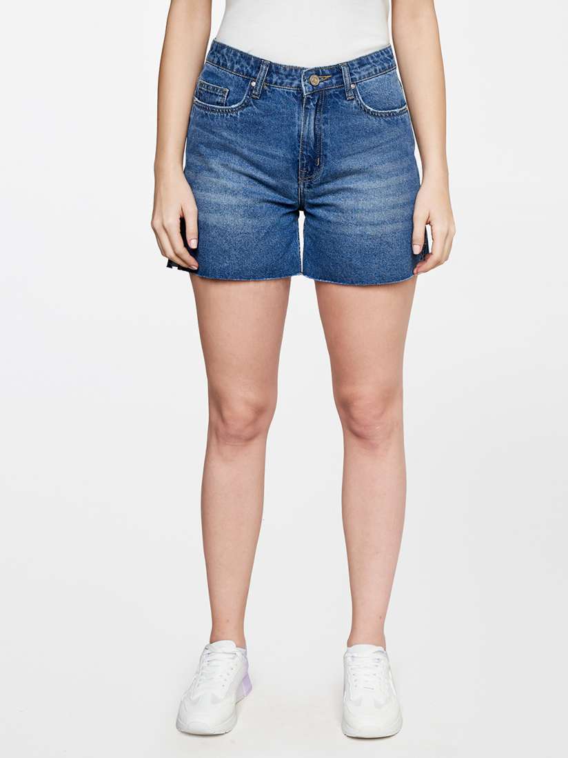 Denim shorts myntra new arrivals