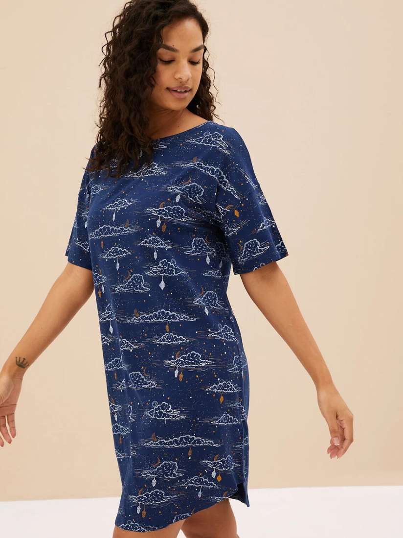 Marks and spencer cotton nightdress new arrivals