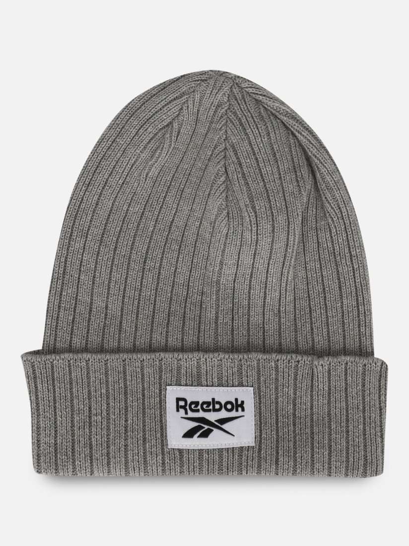 Buy Reebok Men Brand Logo Printed Pure Cotton Beanie Cap Caps for Men 22148498 Myntra