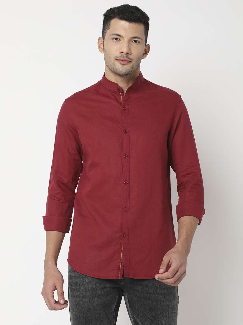 Spykar linen shirts hotsell