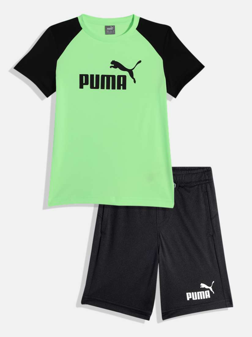 Buy Puma Boys Printed T shirt with Shorts Clothing Set for Boys 22161806 Myntra